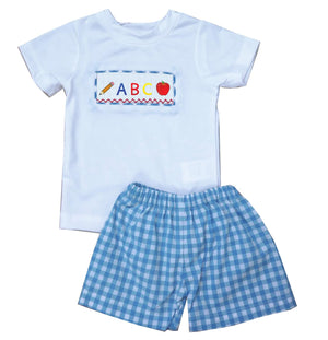 2020 ABC Boy Tshirt Short Set