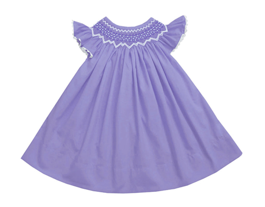 2020 Pearl Purple Bishop Dress