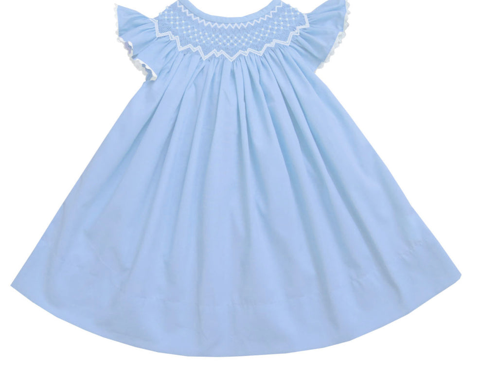 2020 Pearl Blue Bishop Dress