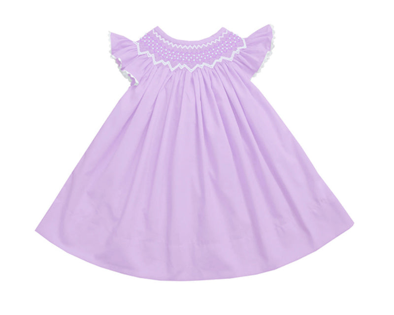 2020 Pearl Lavender Bishop Dress