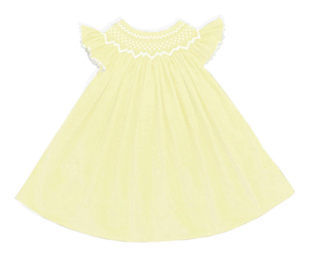 2020 Pearl Yellow Bishop Dress